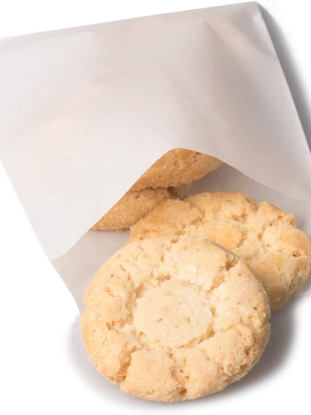 Waxed Paper Bags 4.7x6.7 Inch Flat Envelopes For Snacks 100 Pack